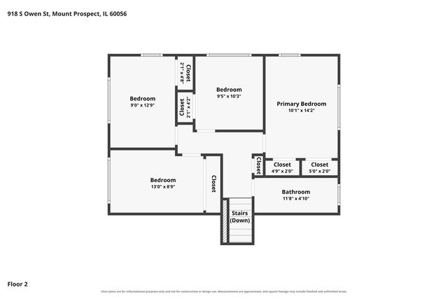 918 S Owen Street, Mount Prospect, IL 60056