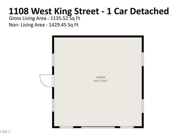 1108 W King Street, Hillsborough, NC 27278