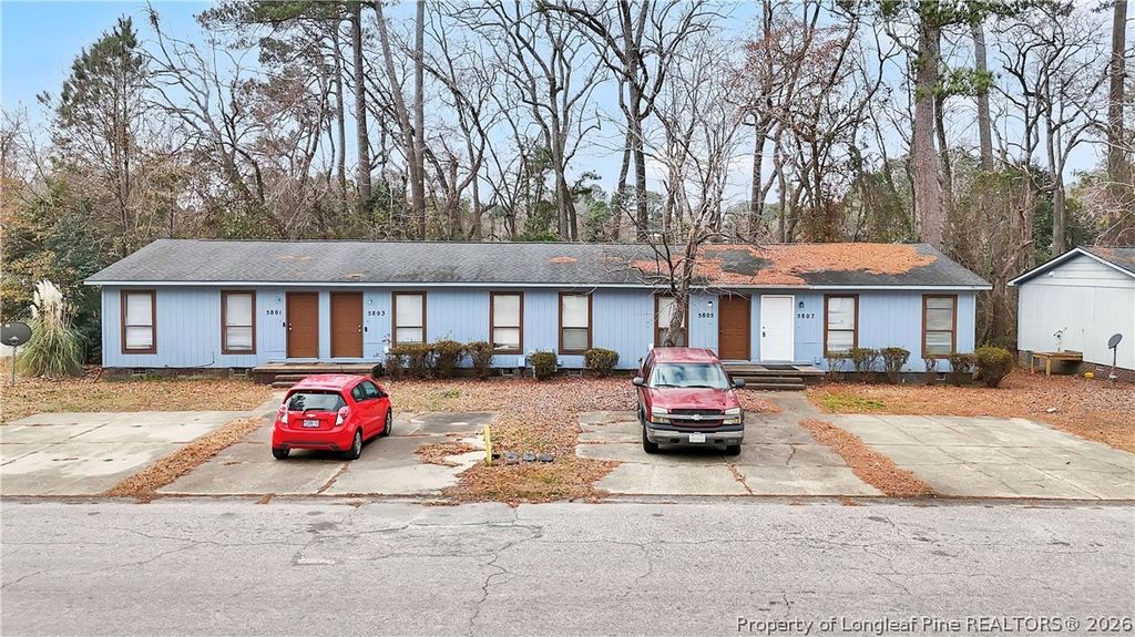 5801-5807 Aftonshire Drive, Fayetteville, NC 28304 — exterior
