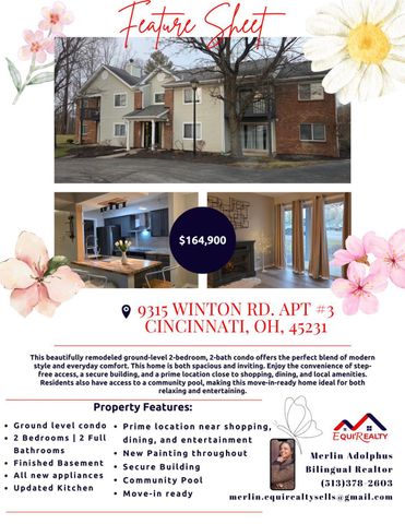 9315 Winton Road, Springfield Twp., OH 45231