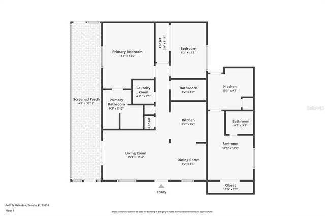 6401 N HALE AVENUE, Tampa, FL 33614