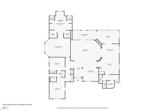 1632 Falls Brook RN, Chesapeake, VA 23322