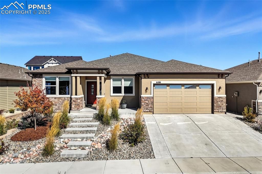 6186 Harmonica Arch Drive, Colorado Springs, CO 80924 — exterior