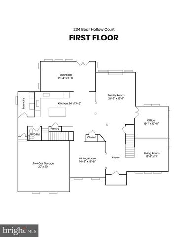 1234 BEAR HOLLOW CT, Forest Hill, MD 21050