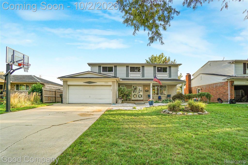 4120 Anthony Drive, Sterling Heights, MI 48310