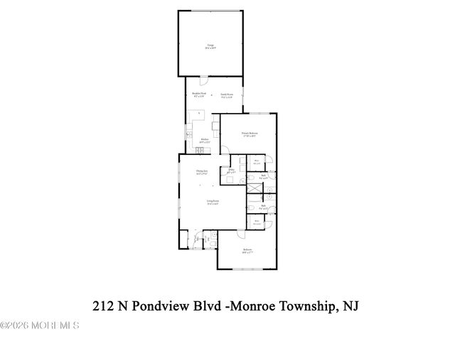 212 N Pondview Boulevard 212, Monroe, NJ 08831