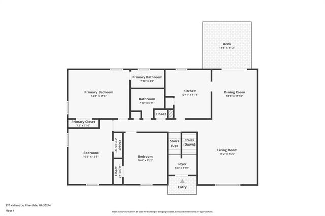 370 Valiant Lane, Riverdale, GA 30274