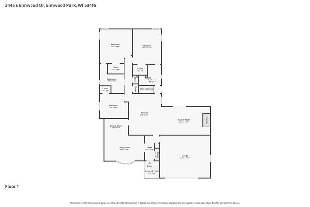 3445 E Elmwood DRIVE, Elmwood Park, WI 53405