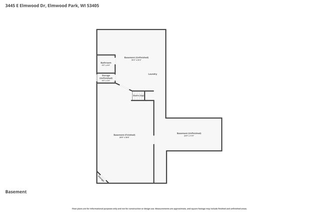 3445 E Elmwood DRIVE, Elmwood Park, WI 53405