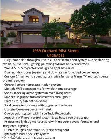 1939 Orchard Mist Street, Las Vegas, NV 89135