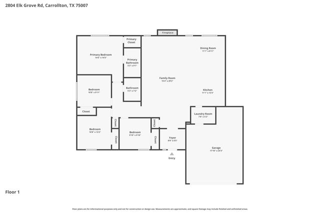2804 Elk Grove Road, Carrollton, TX 75007