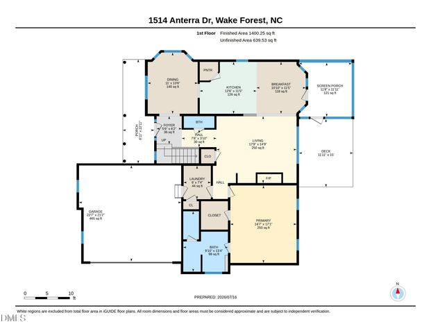 1514 Anterra Drive, Wake Forest, NC 27587
