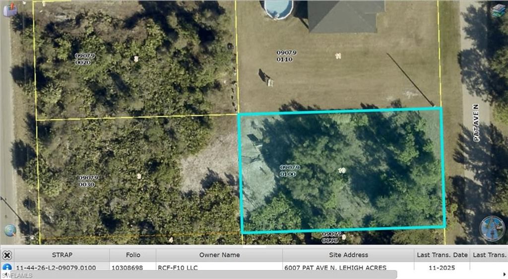 6007 Pat AVE N, LEHIGH ACRES, FL 33971 — exterior