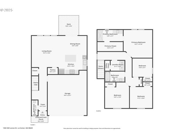 1302 W LARSEN Dr, La Center, WA 98629