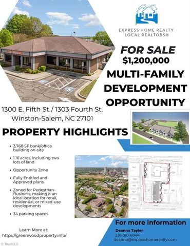 1300 5th Street, Winston-salem, NC 27101