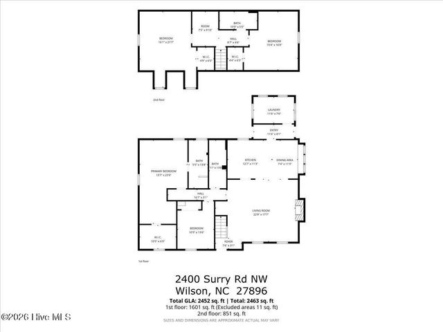 2400 Surry Road NW, Wilson, NC 27896
