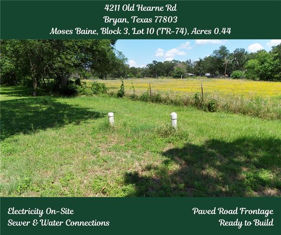 4211 Old Hearne Road, Bryan, TX 77803