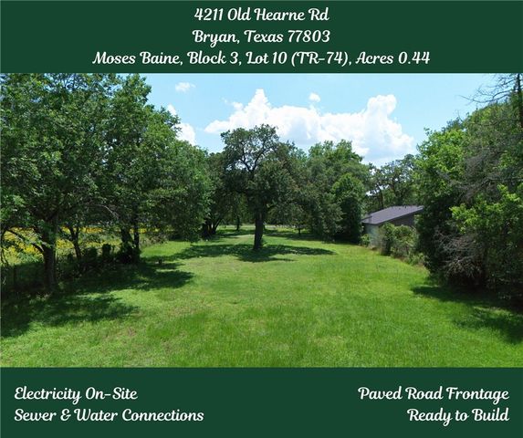 4211 Old Hearne Road, Bryan, TX 77803