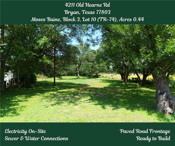 4211 Old Hearne Road, Bryan, TX 77803