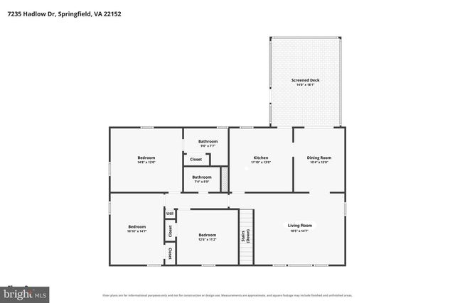 7235 HADLOW DR, Springfield, VA 22152