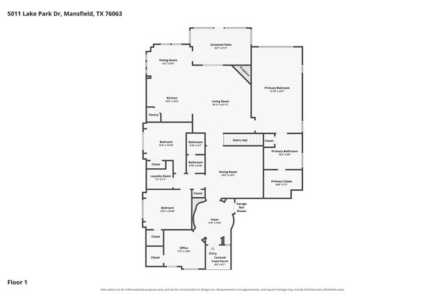 5011 Lake Park Drive, Mansfield, TX 76063