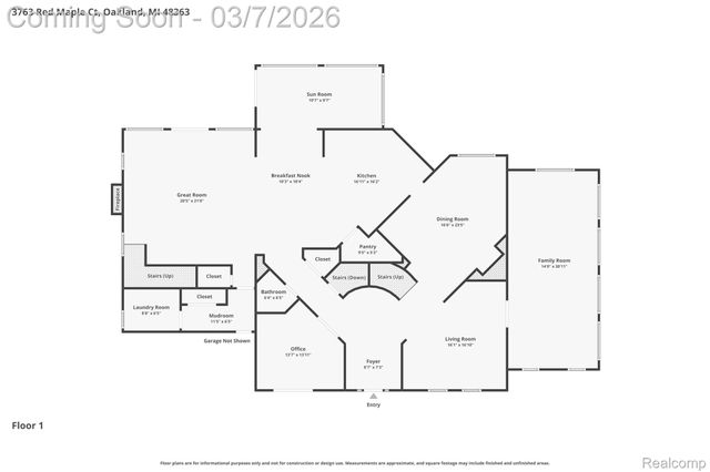 3763 Red Maple Court, Oakland Charter Township, MI 48363