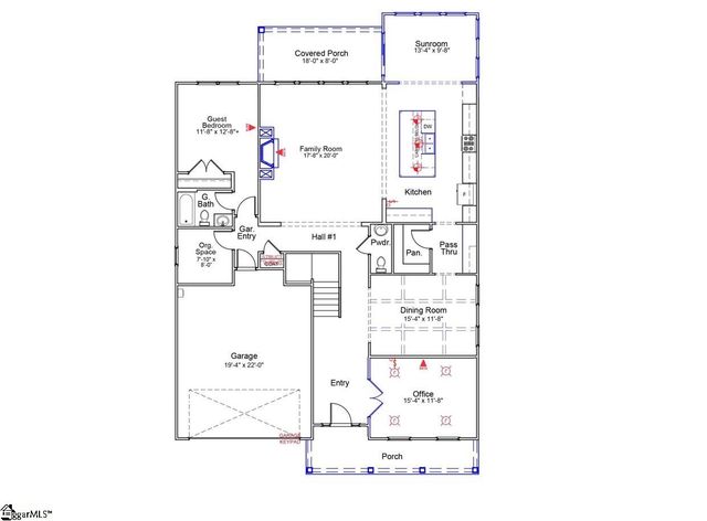 3002 Oak Grove Lane Lot 80 Lot 80 Ridgecrest at Midway, Anderson, SC 29621