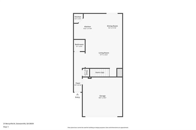 21 Berryville Drive, Dawsonville, GA 30534