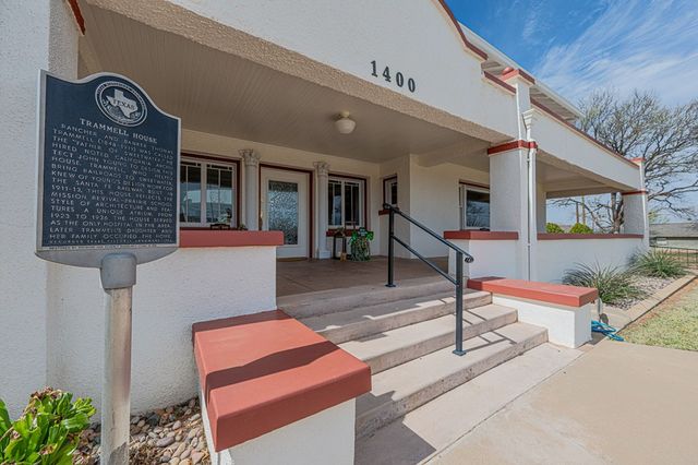 1400 Sam Houston St., Sweetwater, TX 79556