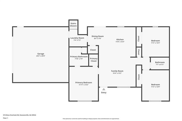 274 Moss Overlook Road, Dawsonville, GA 30534