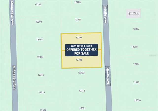 12297 and 12303 HINDLE AVENUE, Punta Gorda, FL 33955
