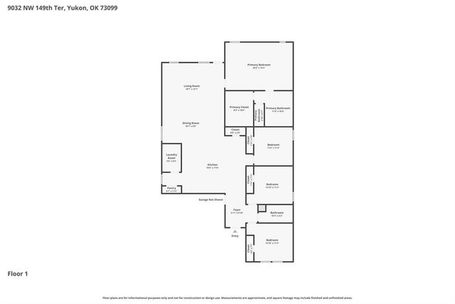 9032 NW 149th Terrace, Yukon, OK 73099