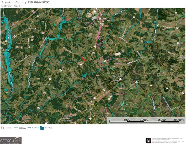 6.98 ACRES New Franklin Church Road, Canon, GA 30520