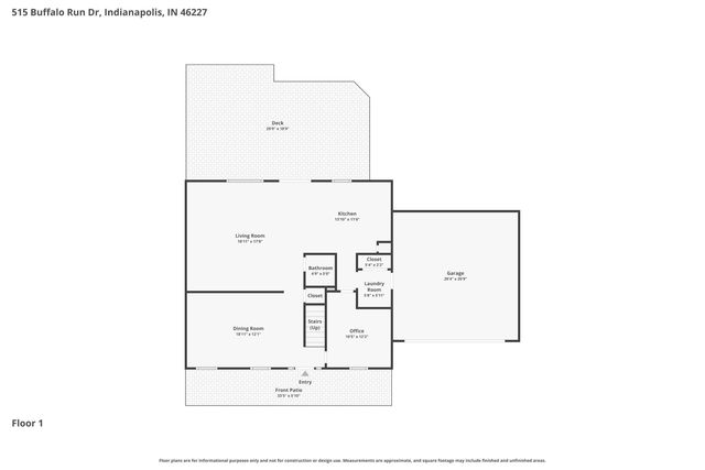 515 Buffalo Run Drive, Indianapolis, IN 46227