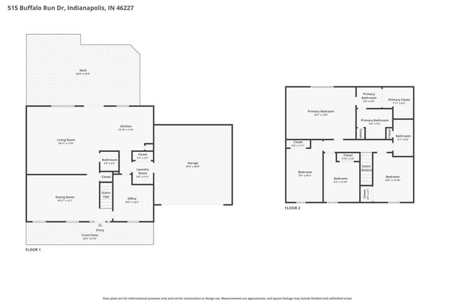 515 Buffalo Run Drive, Indianapolis, IN 46227