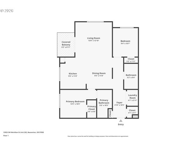 13925 Sw MERIDIAN St 202, Beaverton, OR 97005