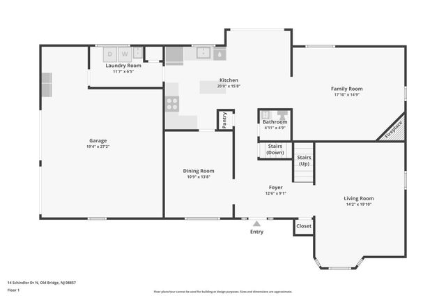 14 Schindler Drive, Old Bridge, NJ 08857