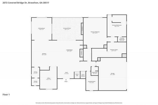 2072 Covered Bridge Drive, Braselton, GA 30517