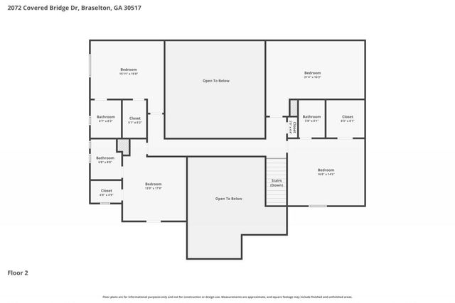 2072 Covered Bridge Drive, Braselton, GA 30517