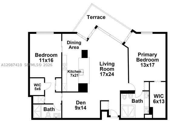 2000 Towerside Ter 1206, Miami, FL 33138
