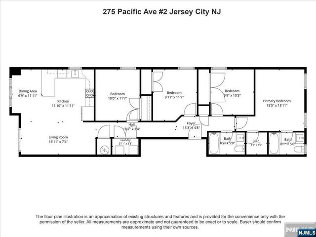 275 Pacific Avenue 2, Jersey City, NJ 07304