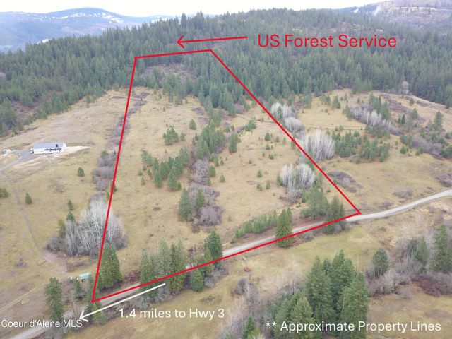 NKA S Willow Creek Rd, Medimont, ID 83842