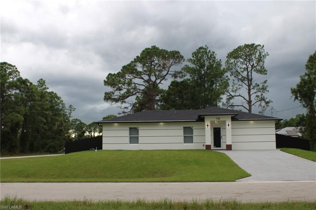 728 Glacier AVE, LEHIGH ACRES, FL 33974 — exterior