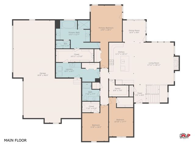 5104 N Colonial Ave, Bel Aire, KS 67226