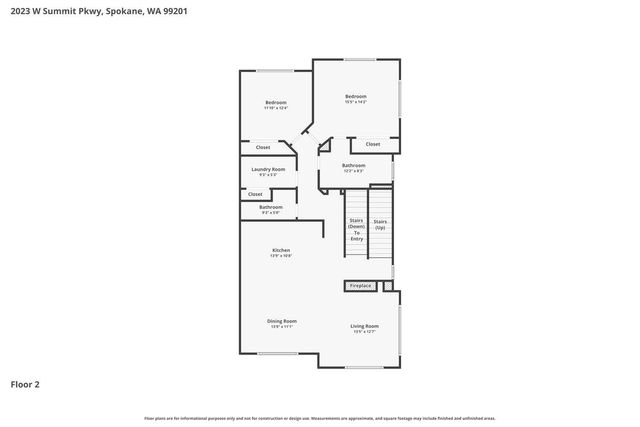 2023 W Summit Pkwy Ave, Spokane, WA 99201