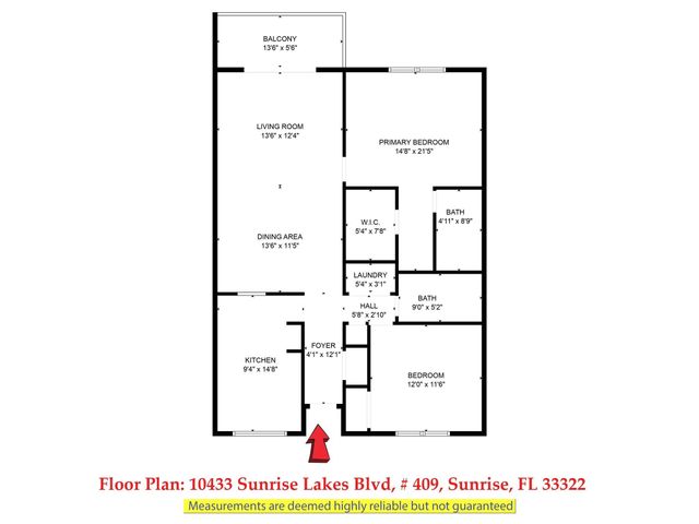 10433 Sunrise Lakes Boulevard 409, Sunrise, FL 33322