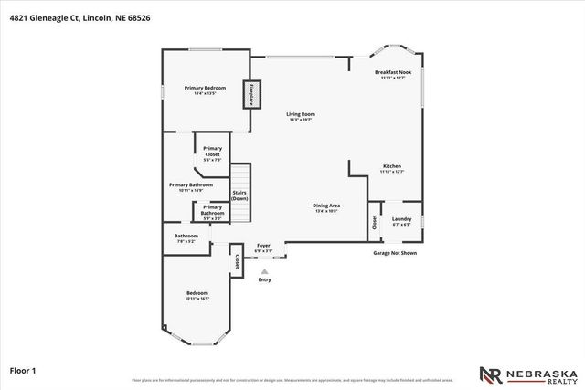 4821 Gleneagle Court, Lincoln, NE 68526
