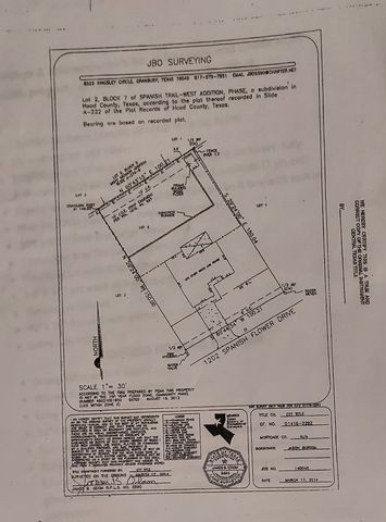 1202 Spanish Flower Drive, Granbury, TX 76048