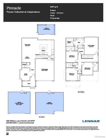 1115 William Loop, Elizabeth, CO 80107