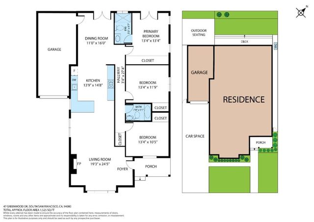 47 Greenwood Drive, South San Francisco, CA 94080